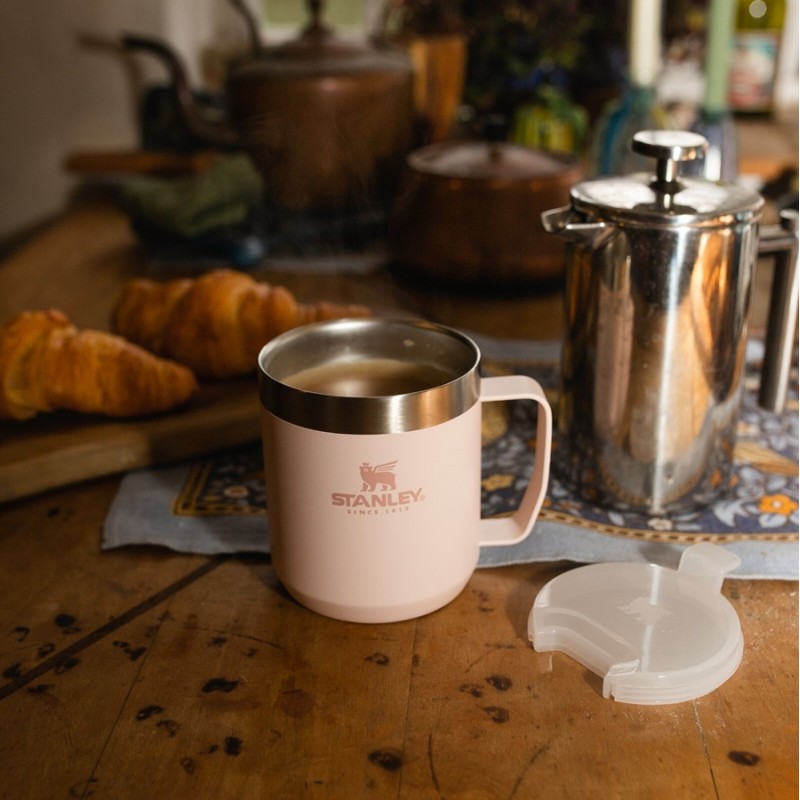 Stanley The Stay-Hot Camp Mug 0.35 L (Rose Quartz)